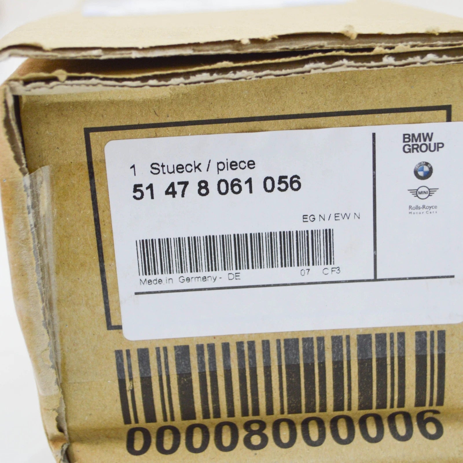 NEW BMW 5 G30 FRONT DOOR TRIM SILL PLATE INSERT 51478061056 8061056 ORIGINAL