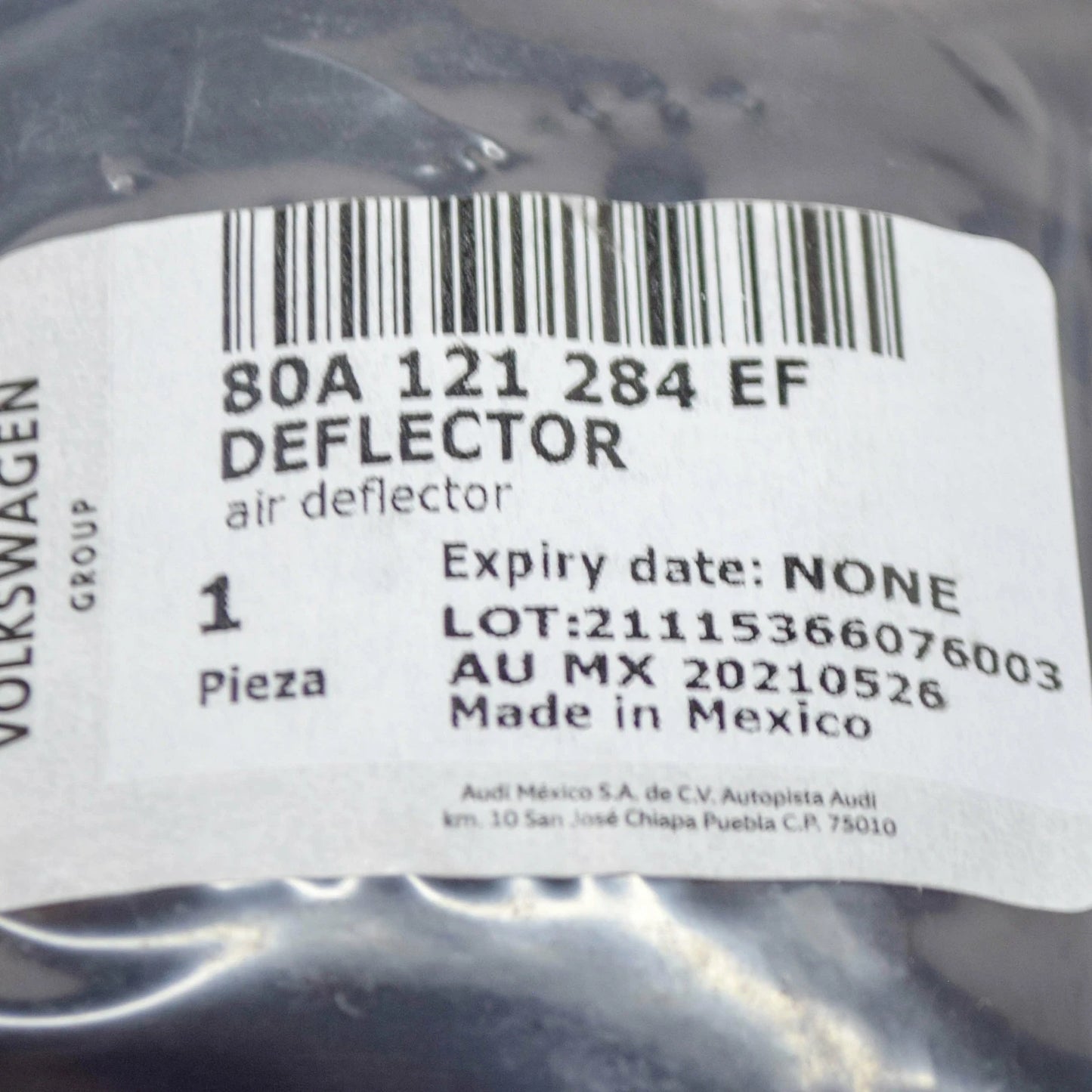 NEW AUDI Q5 MK2 SQ5 80A RIGHT RADIATOR AIR DEFLECTOR 80A121284EF