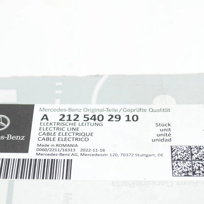 NEW MERCEDES-BENZ E W212 POSITIVE BATTERY TERMINAL WIRE A2125402910 ORIGINAL