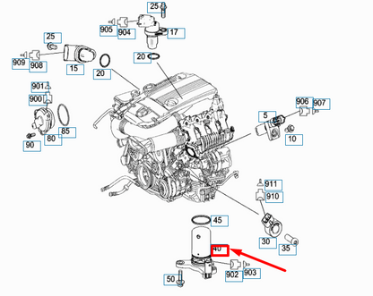 NEW MERCEDES-BENZ C W204 OIL LEVEL CONTACTOR PRESSURE SWITCH A0011530532