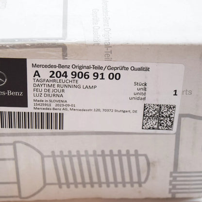 NEW MERCEDES BENZ B W246 FRONT LEFT DAYTIME RUNNING LIGHT A2049069100 ORIGINAL