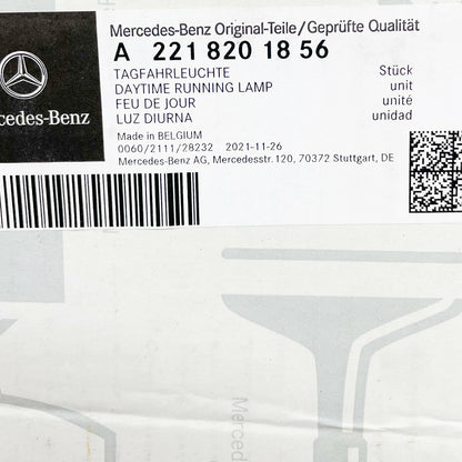 NEW MERCEDES-BENZ S-CLASS W221 FRONT RIGHT RUNNING DAY LIGHT A2218201856