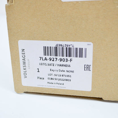 NEW VW TRANSPORTER T6 FRONT LEFT ABS SENSOR WIRING HARNESS 7LA927903F ORIGINAL