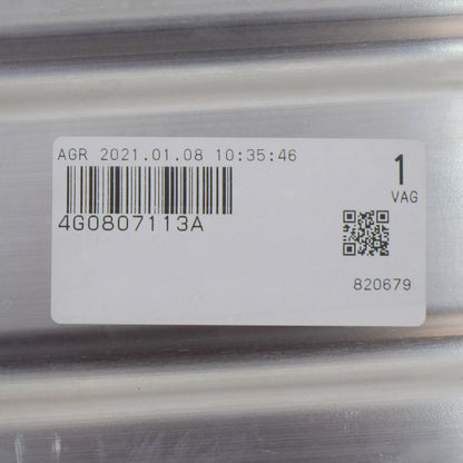 NEW AUDI A6 C7 FRONT BUMPER CRASH REINFORCEMENT BAR 4G0807113A ORIGINAL