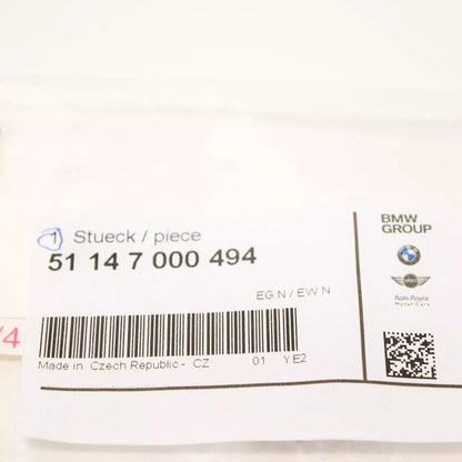 NEW BMW E46 TRUNK LID CHROME 330I EMBLEM BADGE LOGO SIGN 7000494 51147000494