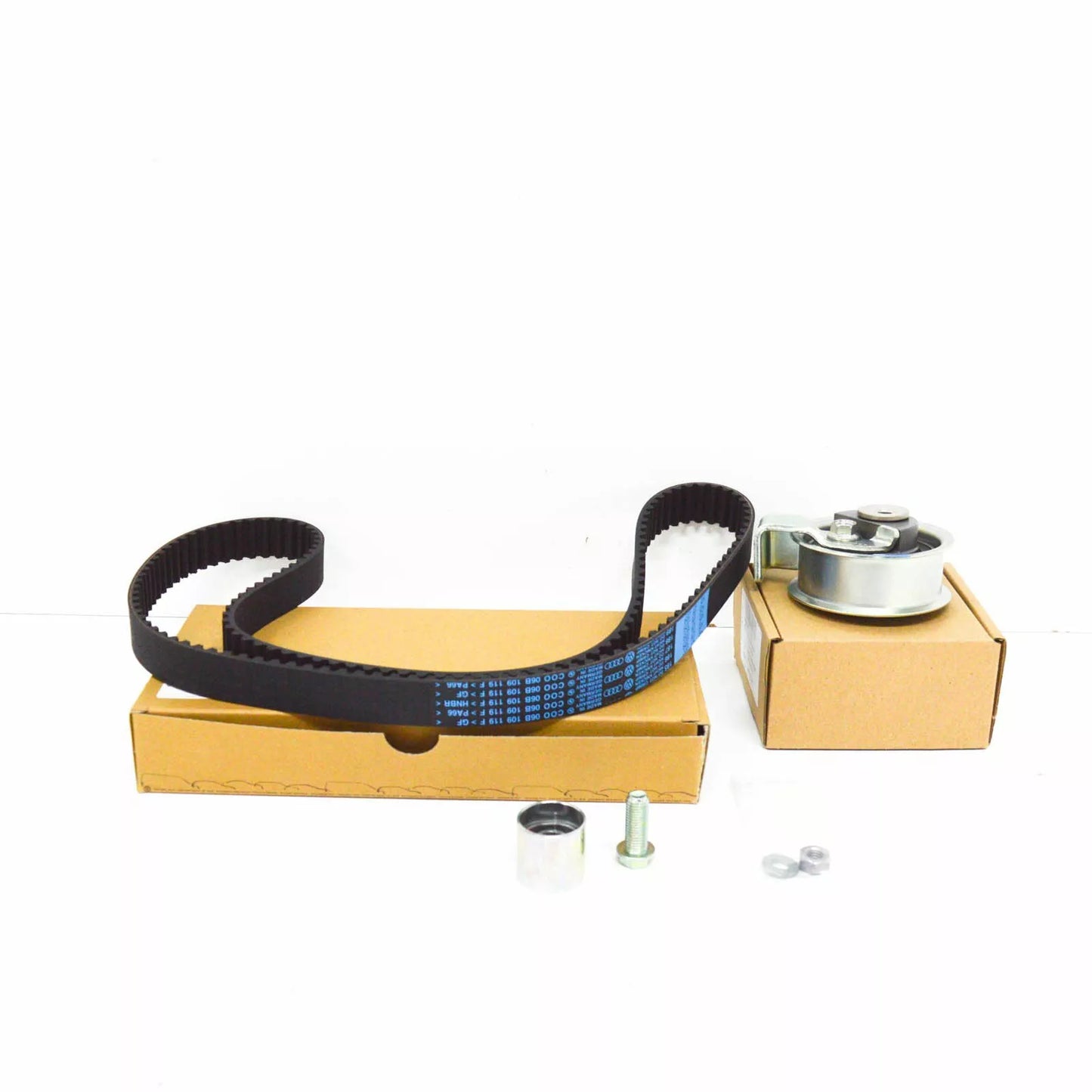 NEW AUDI A4 B6 TIMING BELT KIT WATER PUMP TENSIONER PULLEY 06B198119A ORIGINAL