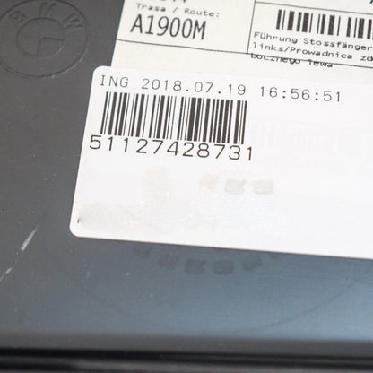 NEW BMW 4 COUPE F32 REAR LEFT SIDE BUMPER BRACKET 51127428731 2016 ORIGINAL