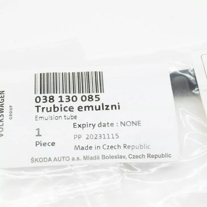 NEW SKODA FABIA MK2 EMULSION TUBE 038130085 ORIGINAL