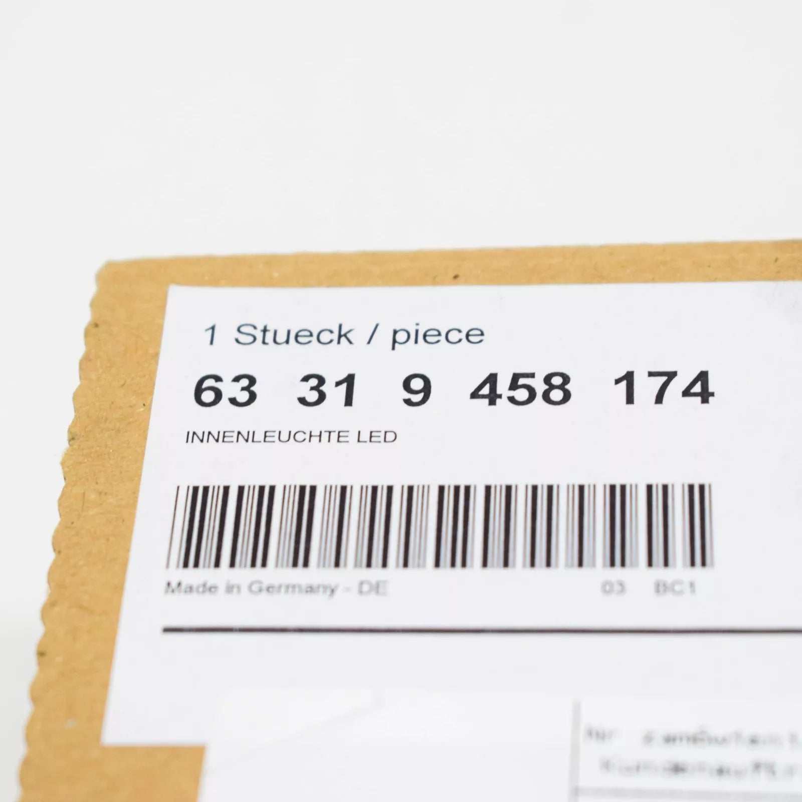 NEW BMW 5 G30 INTERIOR LED LIGHT LAMP 63319458174 ORIGINAL