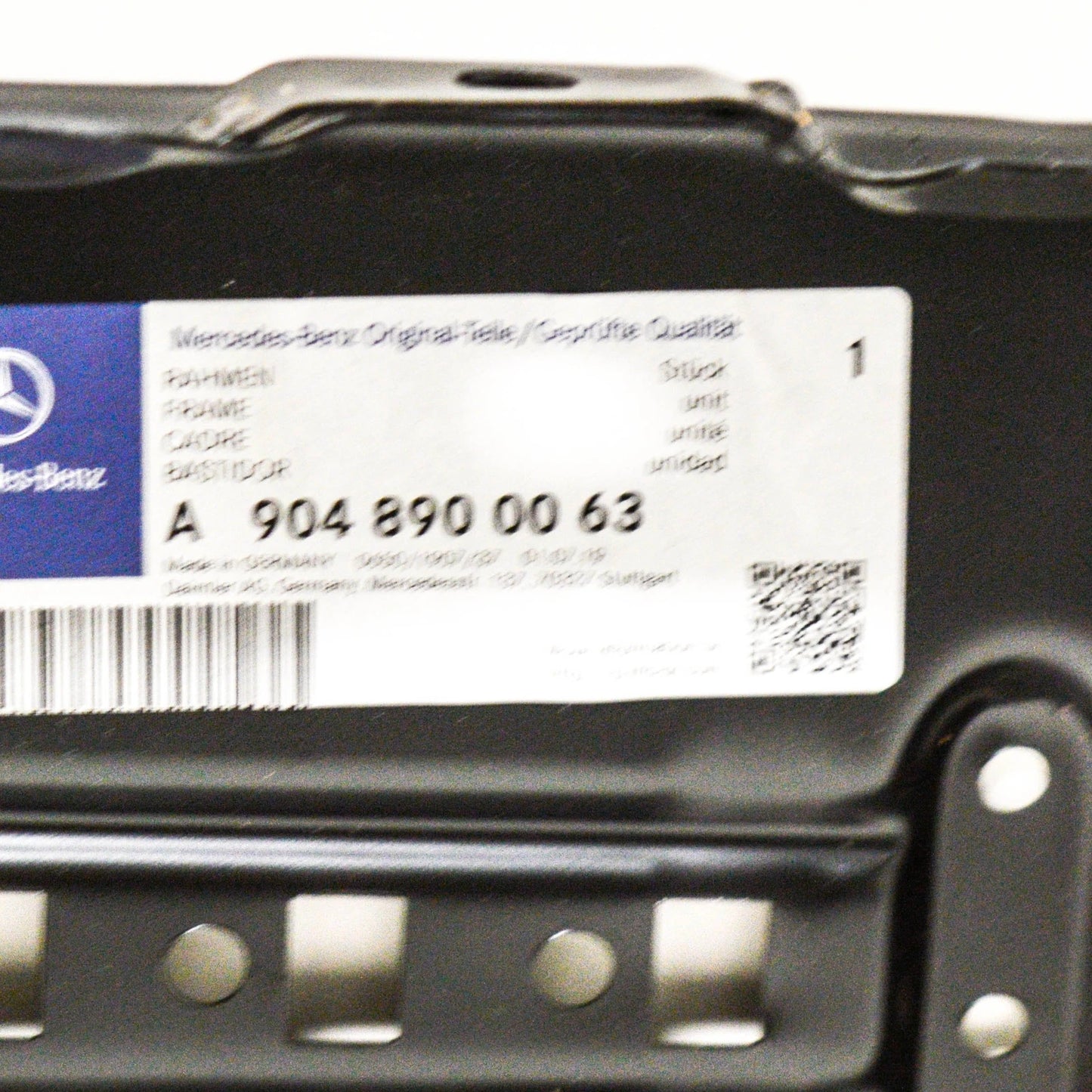 NEW MERCEDES-BENZ SPRINTER 903 BATTERY FRAME A9048900063 ORIGINAL