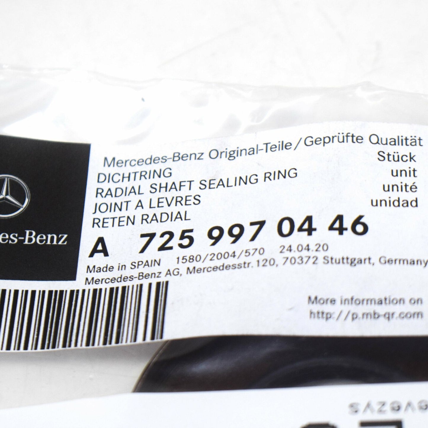 NEW MB GLE COUPE C292 AUTOMATIC TRANSMISSION OIL SEAL A7259970446 ORIGINAL