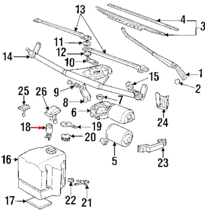 NEW BMW 3 E30 WATER PUMP 316 1.8L 66KW PETROL 61661377830 ORIGINAL