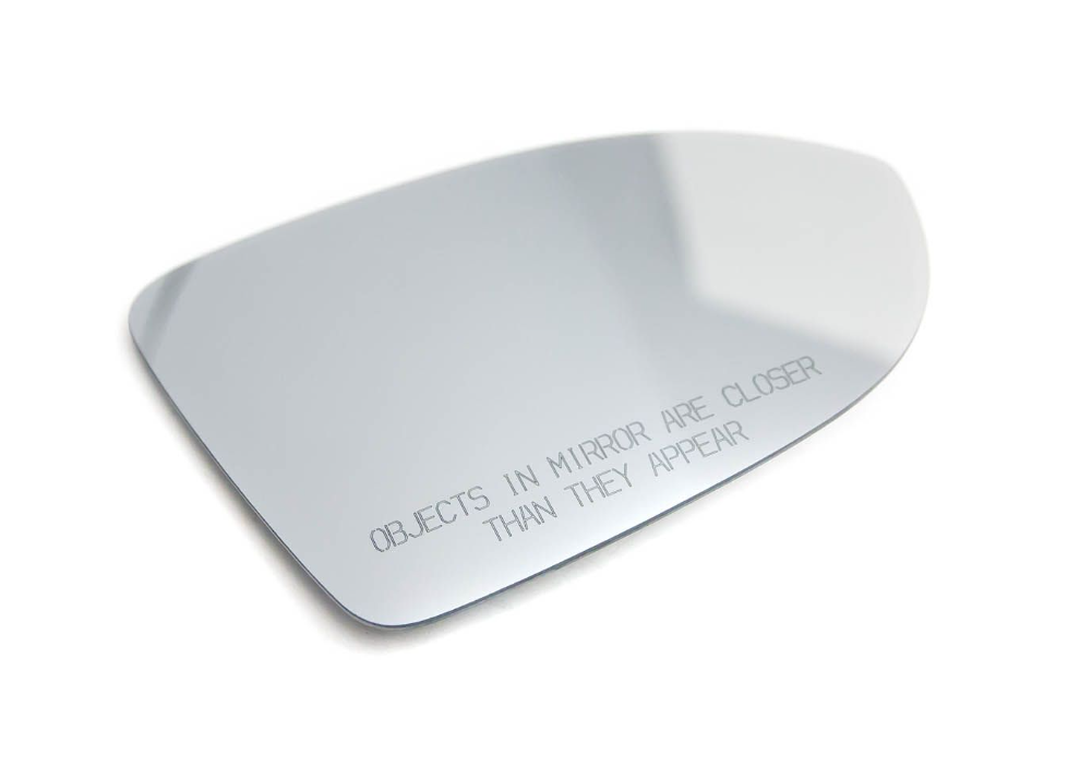 new vw golf cd mk8 front right door mirror glass lhd 5h0857522g original