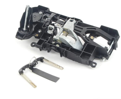 NEW BMW 5 F10 FRONT LEFT DOOR INTERIOR HANDLE FRAME 51217265083 ORIGINAL