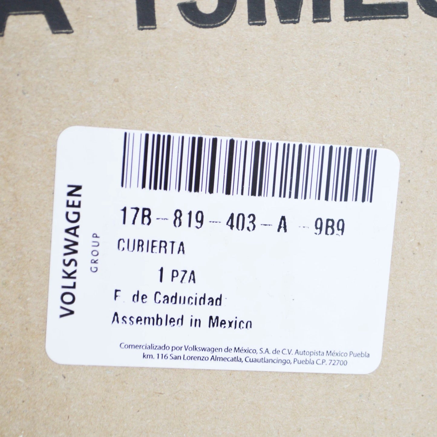 NEW VOLKSWAGEN JETTA A7 MK7 FRONT LEFT COWL GRILLE 17B819403A9B9 ORIGINAL