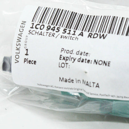 NEW VW TRANSPORTER V BUS T5 BRAKE SWITCH LIGHT 1C0945511A RDW ORIGINAL