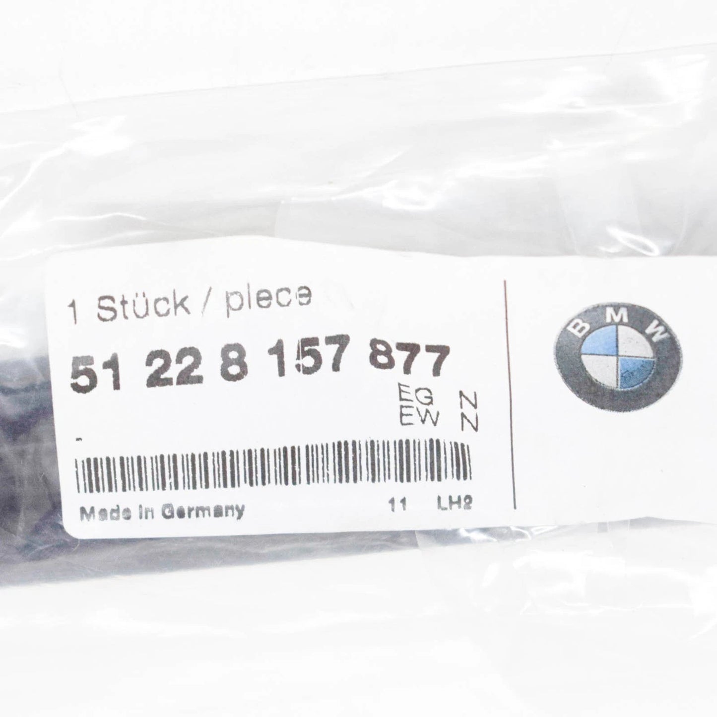 NEW BMW 7 E38 REAL LEFT UPPER WINDOW SEAL 51228157877 8157877 ORIGINAL