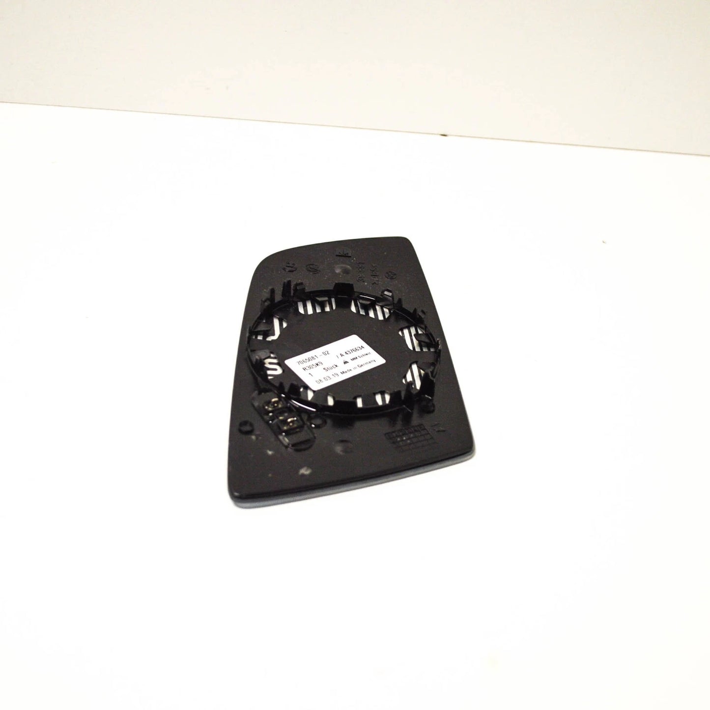 NEW BMW 5 E60 FRONT LEFT DOOR HEATED MIRROR GLASS 51167065081 ORIGINAL