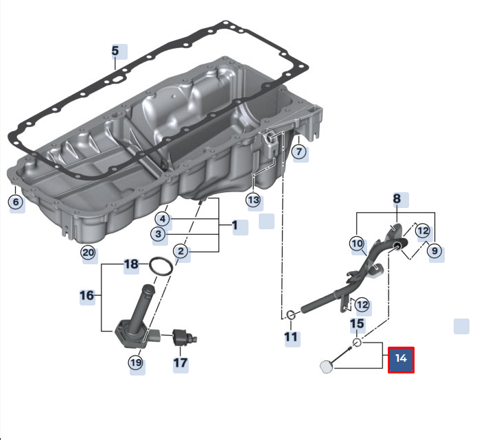 new bmw 5 f10 engine oil dip stick 11437812757 7812757 original