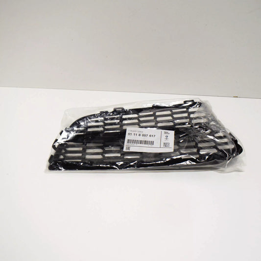 NEW BMW M5 F10 FRONT BUMPER M LEFT OPEN GRILLE M 51118057617 ORIGINAL