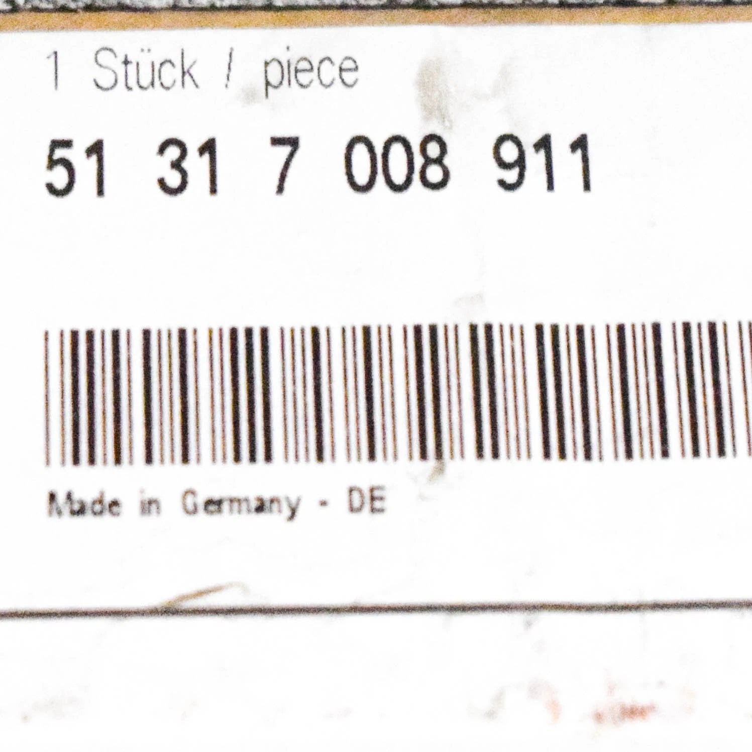 NEW BMW 6 E64 FRONT WINDSHIELD SEAL 51317008911 7008911 ORIGINAL