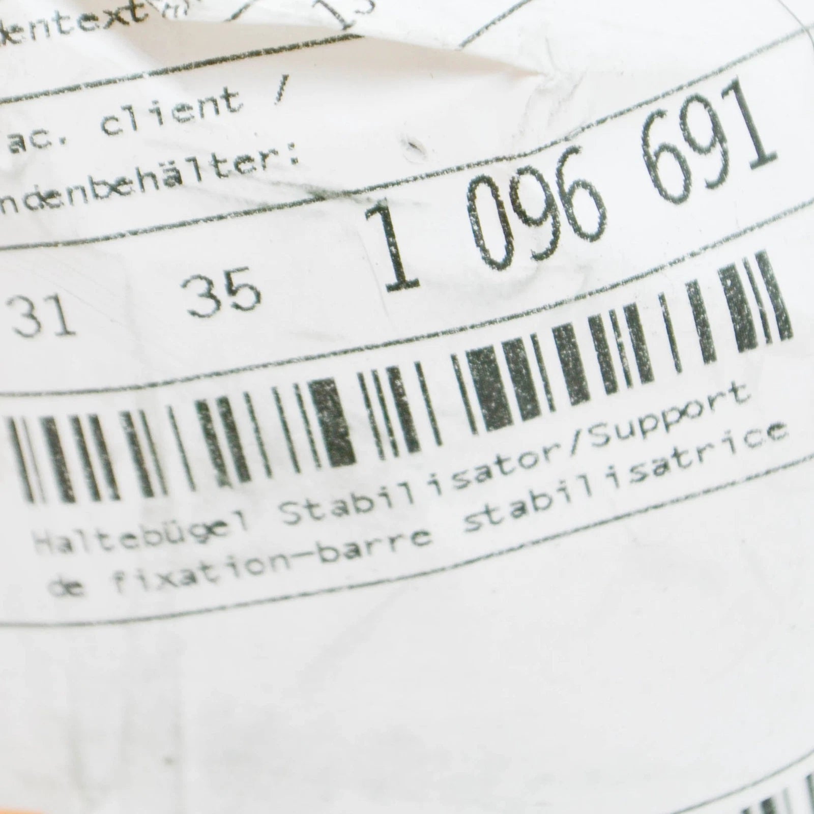 NEW BMW X5 E53 FRONT STABILISER BRACKET SUPPORT 31351096691 ORIGINAL