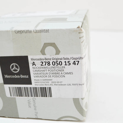 NEW MERCEDES-BENZ S W221 LEFT INTAKE CAMSHAFT ADJUSTER A2780501547 ORIGINAL