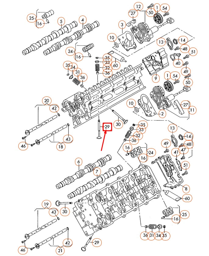 NEW AUDI A4 8E B7 INLET VALVE 077109601Q ORIGINAL