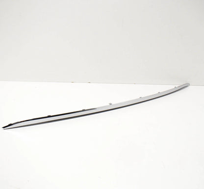 NEW BMW 3 TOURING F31 REAR BUMPER CENTER CHROME TRIM STRIP 51127289755 ORIGINAL