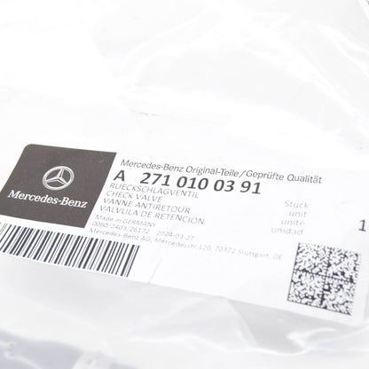 NEW MERCEDES-BENZ C W204 ENGINE PIPE WITH NON-RETURN VALVE A2710100391 ORIGINAL