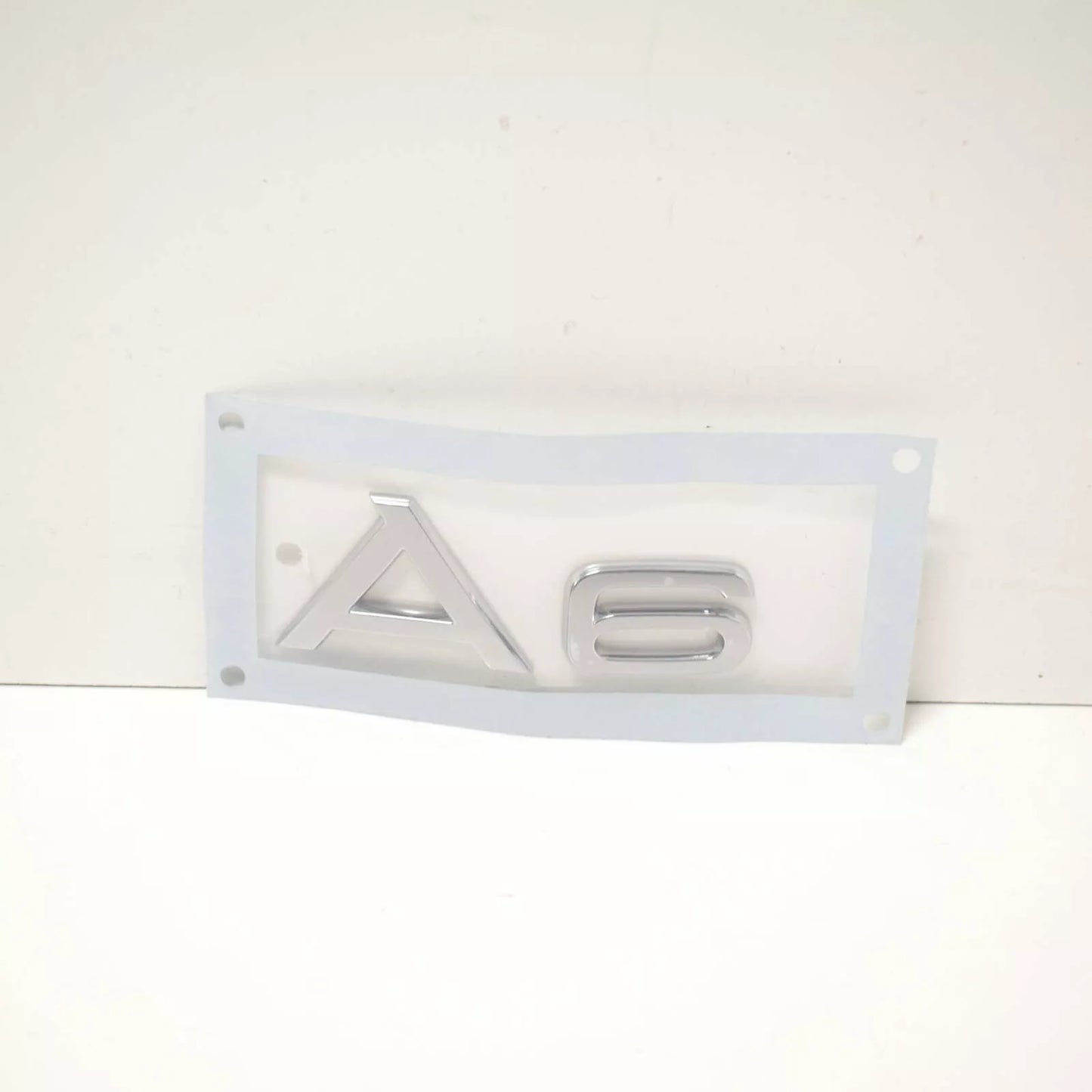 NEW AUDI A6 AVANT C6 CHROME A6 INSCRIPTION 4F08537412ZZ