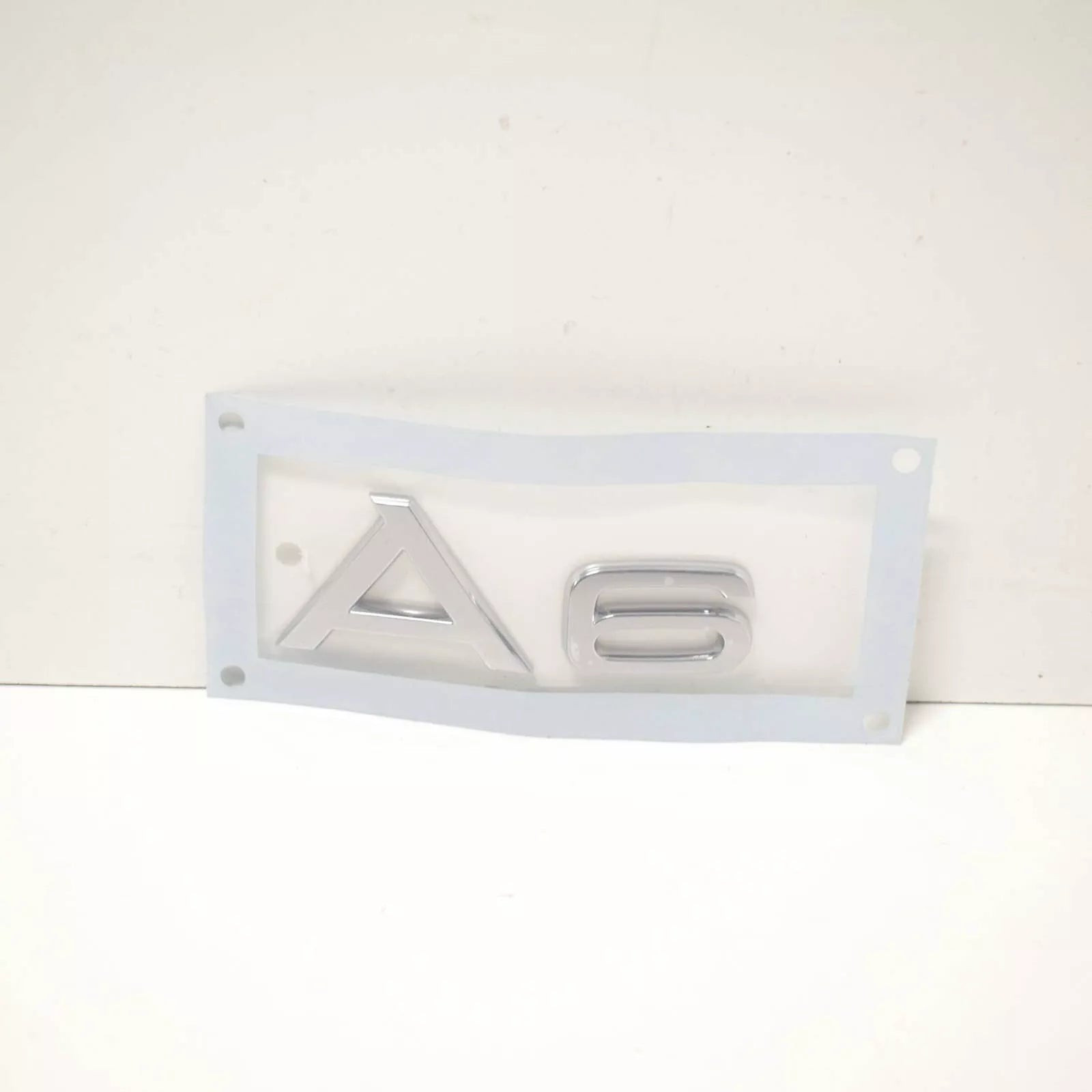 NEW AUDI A6 AVANT C6 CHROME A6 INSCRIPTION 4F08537412ZZ