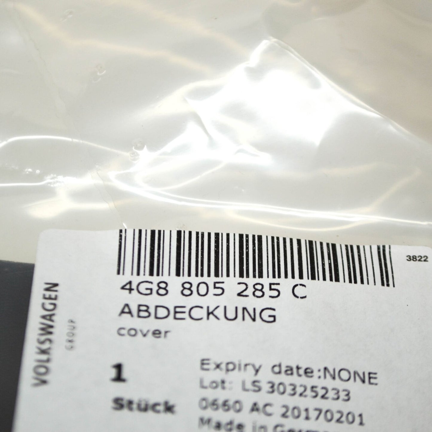 NEW AUDI A7 SPORTBACK 4G LEFT COVER FOR HEADLAMPS 4G8805285C ORIGINAL