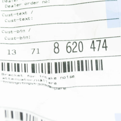 NEW BMW 5 G30 INTAKE SILENCER BRACKET 13718620474 ORIGINAL