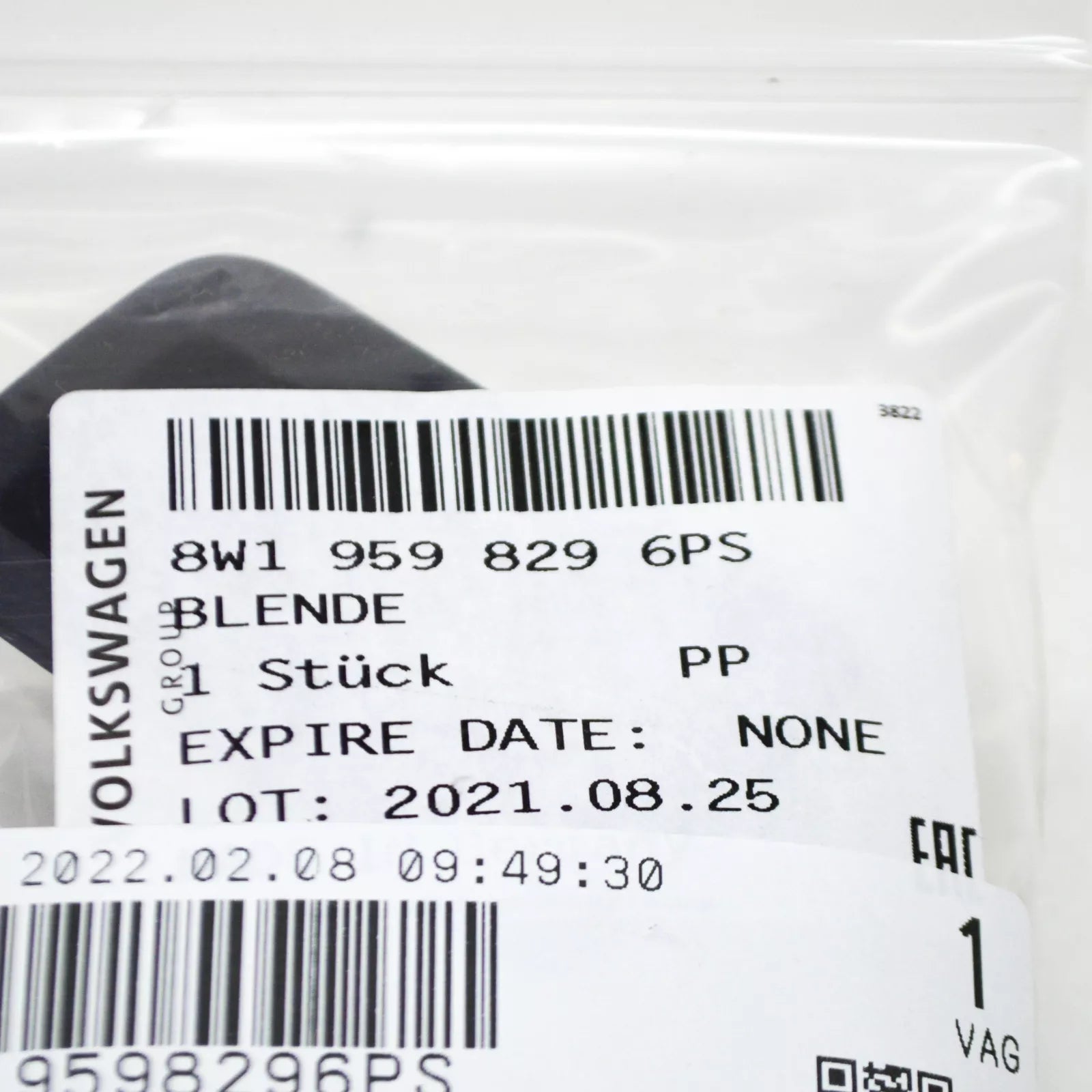 NEW AUDI A4 B9 FRONT DOOR BUTTON TRIM SWITCH LHD 8W19598296PS ORIGINAL