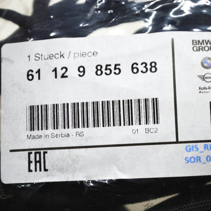 new bmw 5 g30 front bumper end wiring cable harness 61129855638 original