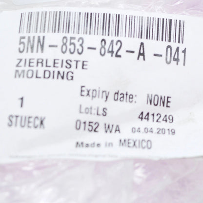 NEW VOLKSWAGEN TIGUAN AD REAR RIGHT BUMPER MOLDING 5NN853842A041