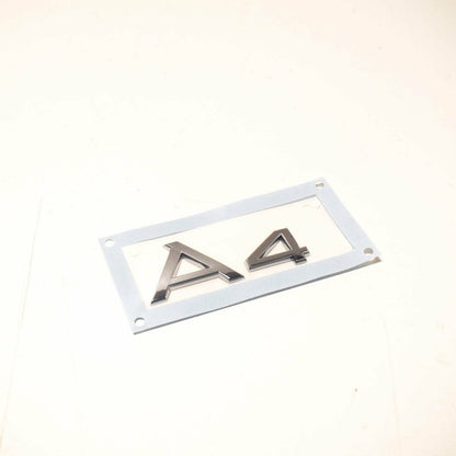 NEW AUDI A4 B7 BOOTLID BADGE 8H08537412ZZ 2008 ORIGINAL
