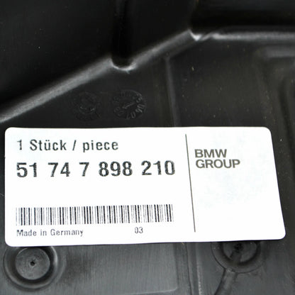 NEW BMW M6 E63 COUPE FRONT ENGINE RIGHT AIR DUCT 51747898210 ORIGINAL