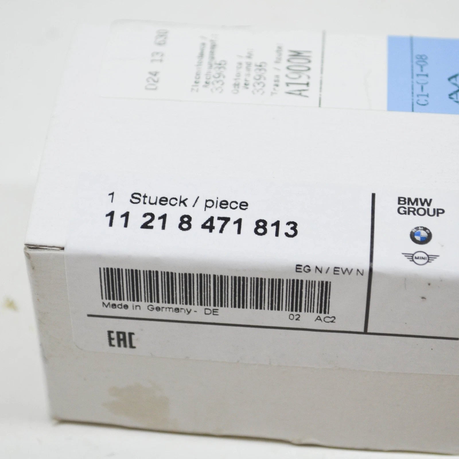 NEW BMW 1 F21 ENGINE CRANKSHAFT MAIN BEARING 11218471813 ORIGINAL