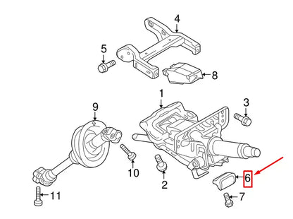 NEW AUDI Q5 8R STEERING COLUMN ADJUSTMENT HANDLE TRIM 8K04193784PK ORIGINAL