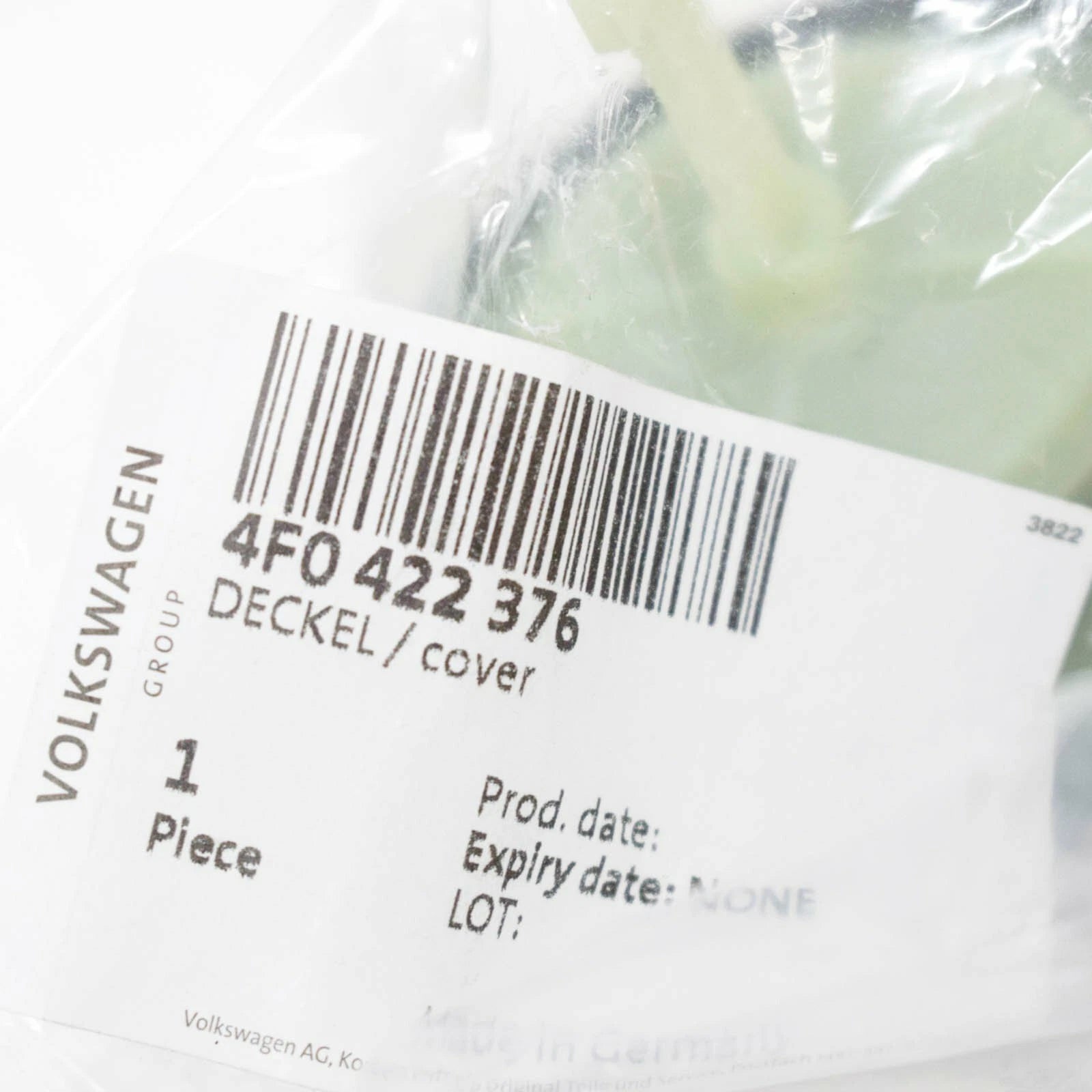 NEW AUDI A6 C6 OIL RESERVOIR CAP 4F0422376 ORIGINAL