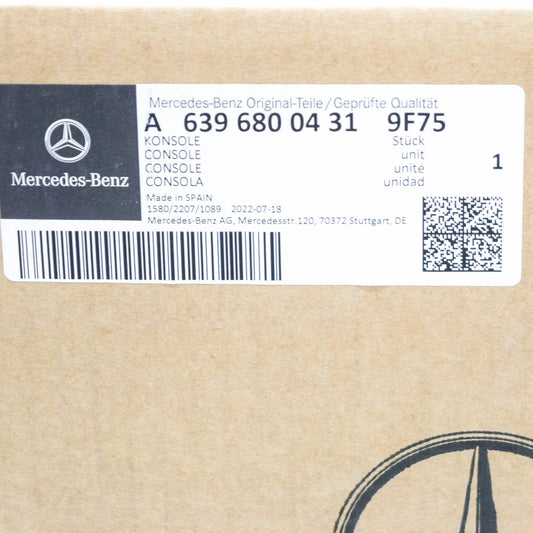 NEW MB VITO W639 GEAR MECHANISM MOUNTING CONSOLE LHD A63968004319F75 ORIGINAL