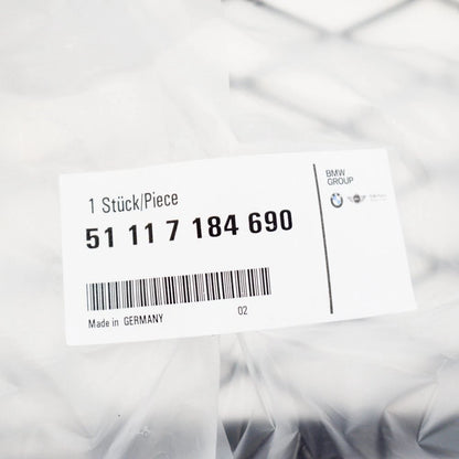 NEW BMW 6 CONVERTIBLE E64 FRONT BUMPER LOWER GRILLE 51117184690 ORIGINAL