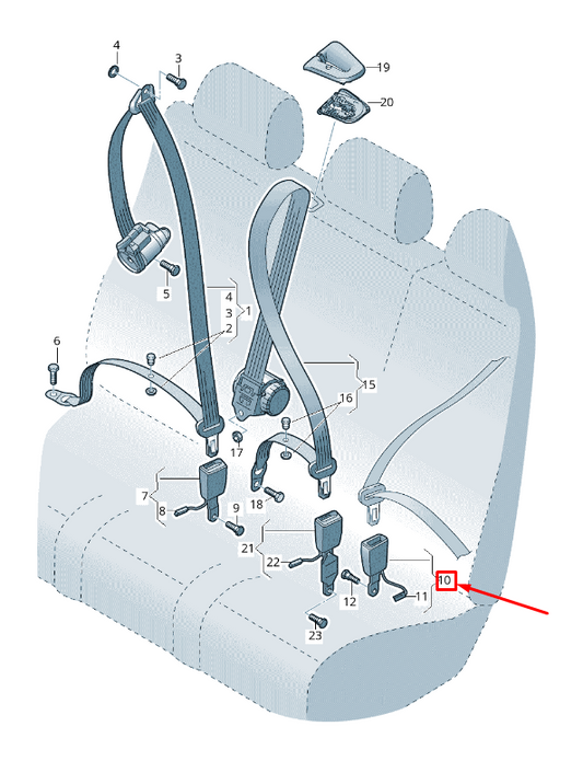 new audi q7 4m rear left seat buckle 4m0857739mmnb 4m0857739m mnb original