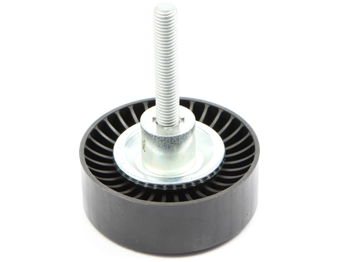 new audi a1 8x v-ribbed belt idler pulley with bolt 1j0145276b original