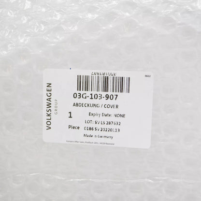 NEW AUDI A3 8P ENGINE INTAKE MANIFOLD COVER 03G103907 ORIGINAL