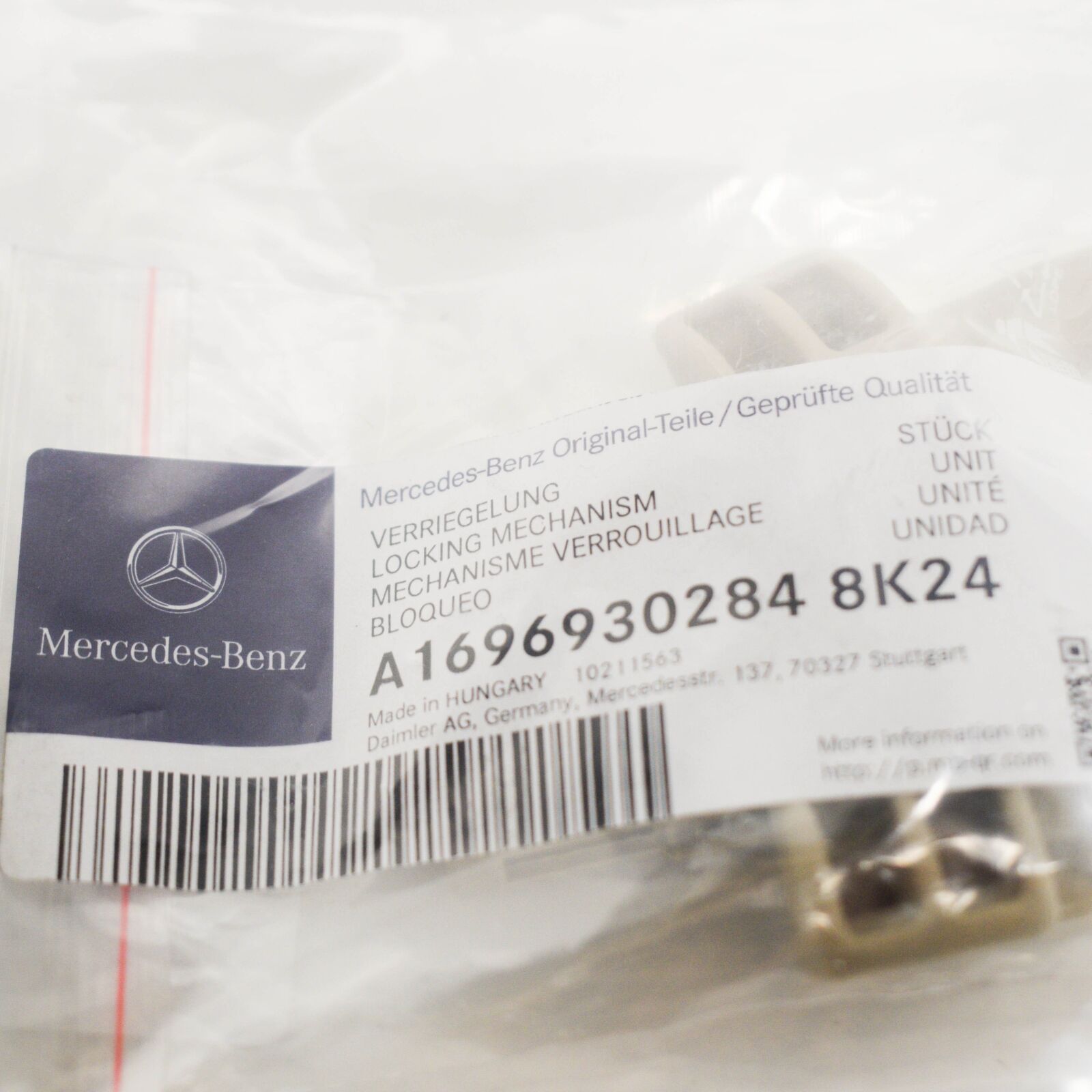 NEW MERCEDES-BENZ A-CLASS W169 PARCELSHELF PLASTIC CLIPS A16969302848K24