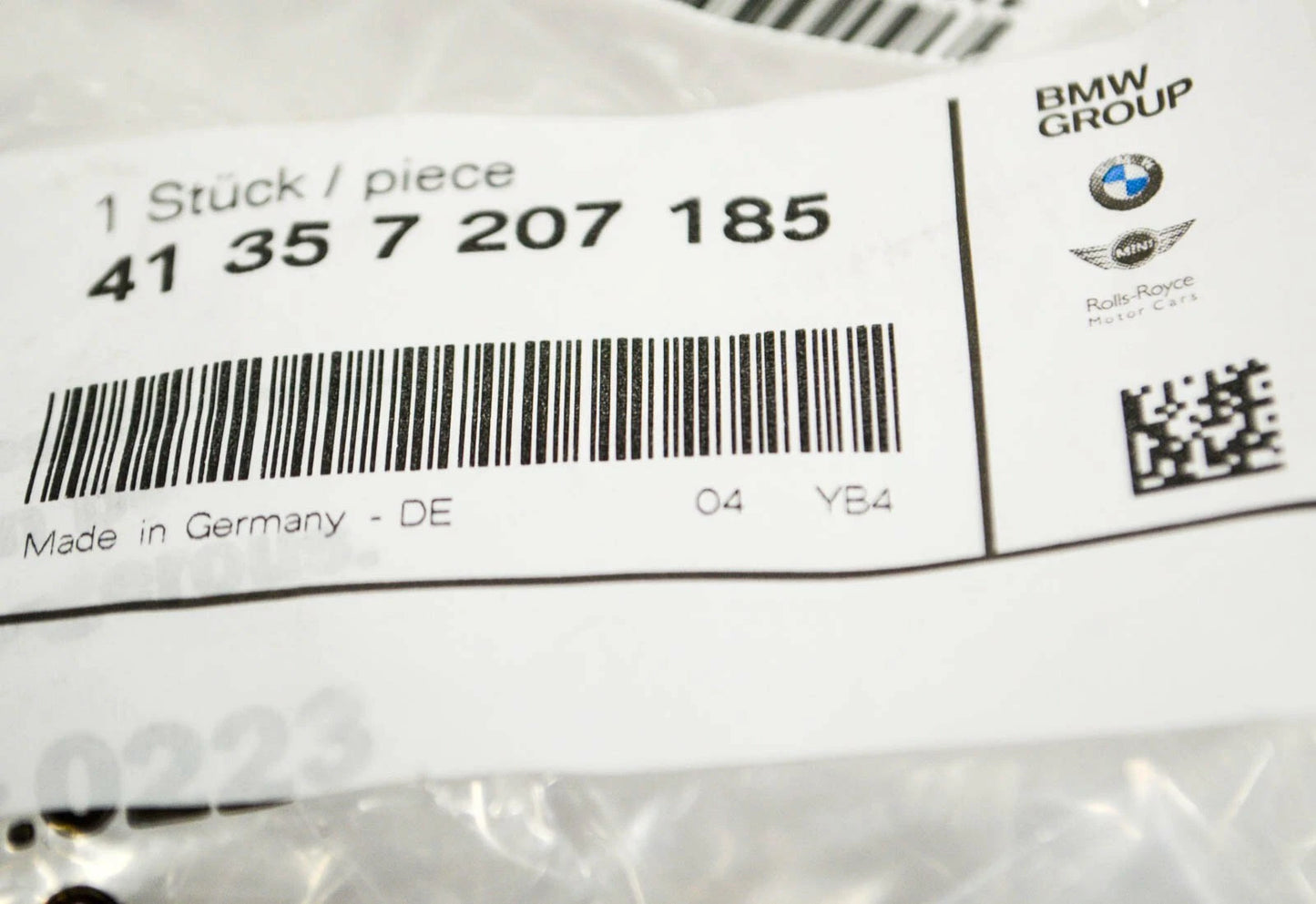 NEW BMW 7 F01 FRONT SIDE PANEL LEFT FENDER MOUNT BRACKET 41357207185 ORIGINAL