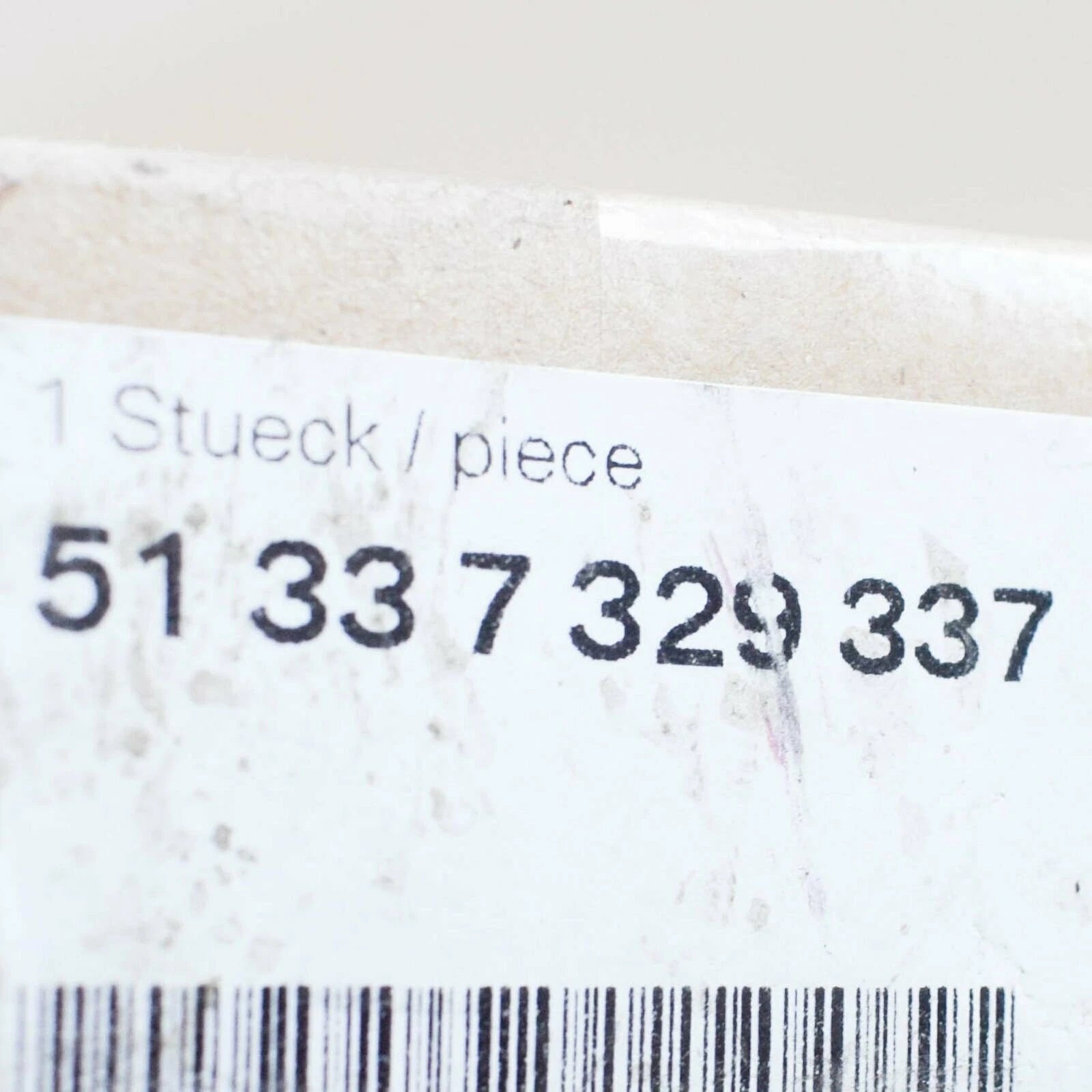 NEW BMW X6 F16 FRONT LEFT DOOR WINDOW STRIP TRIM 7329337 51337329337 ORIGINAL